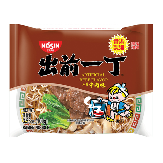 SOPA RAMEN CARNE NISSIN 100 GR
