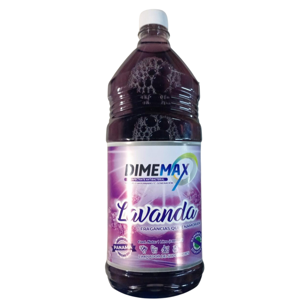DESINFECTANTE AROMA LAVANDA DIMEMAX 1 LT