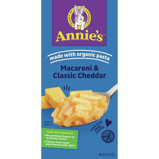 MAC & CHEESE ANNIES CLASICO CHEDDAR 170 GR