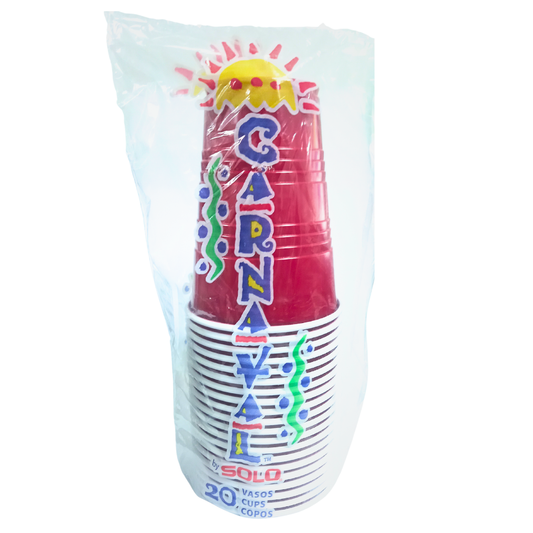 VASO ROJO SOLO CUP 10 OZ 20 UND