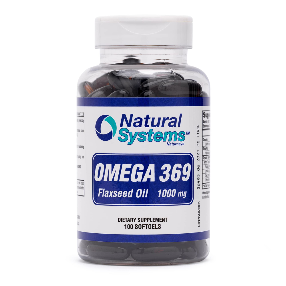 SUPLEMENTO DIETÉTICO OMEGA 369 NATURAL SYSTEMS 100 CAPSULAS