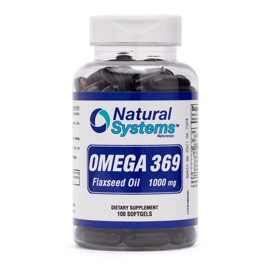 SUPLEMENTO DIETÉTICO OMEGA 369 NATURAL SYSTEMS 100 CAPSULAS