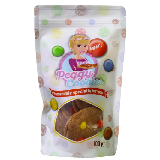 PEGGY COOKIES M&M 100 GR