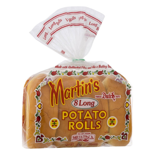 PAN HOT DOG MARTINS POTATO ROLLS 425 GR