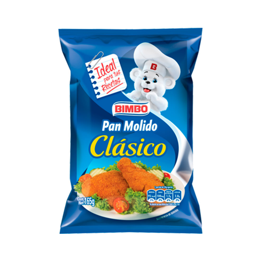 PAN MOLIDO BIMBO CLASICO 165 G
