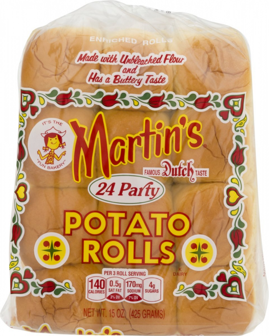 PAN HAMBURGUESA MARTINS POTATO ROLLS 425 GR