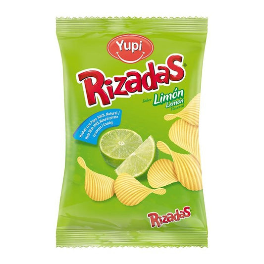 PAPITAS YUPI RIZADAS LIMON 28 G
