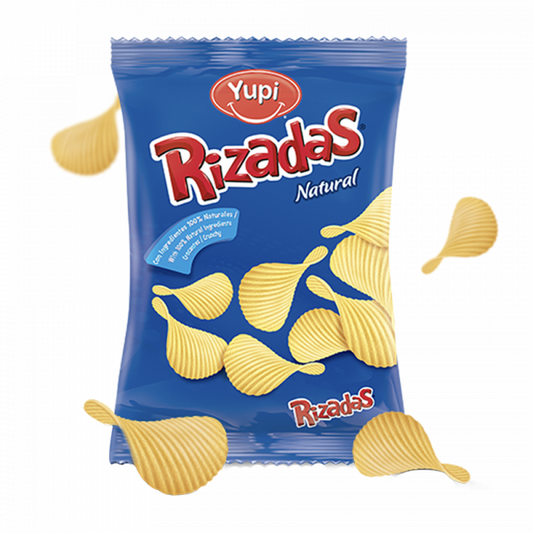 PAPITAS YUPI RIZADAS NATURAL 30 G
