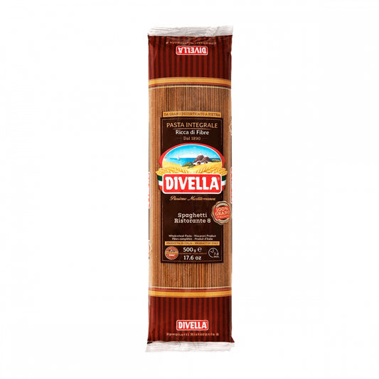 DIVELLA SPAGHETTI RISTORANTE 8 INTEGRAL 500G