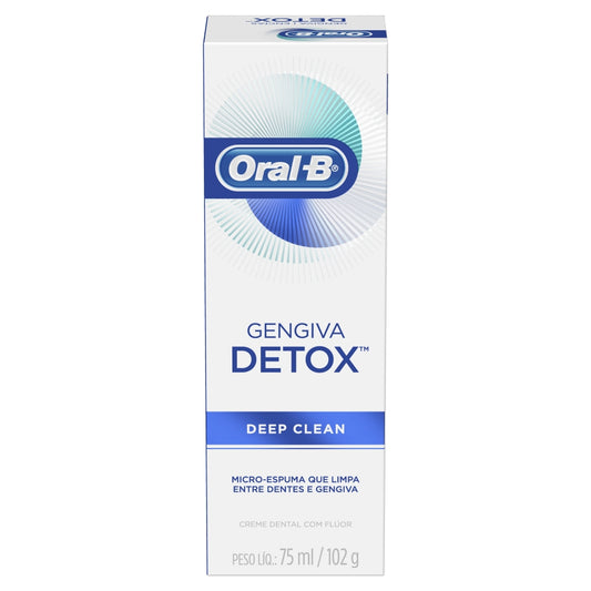 PASTA DE DIENTES ORAL B DETOX DEEP CLEAN 75ML