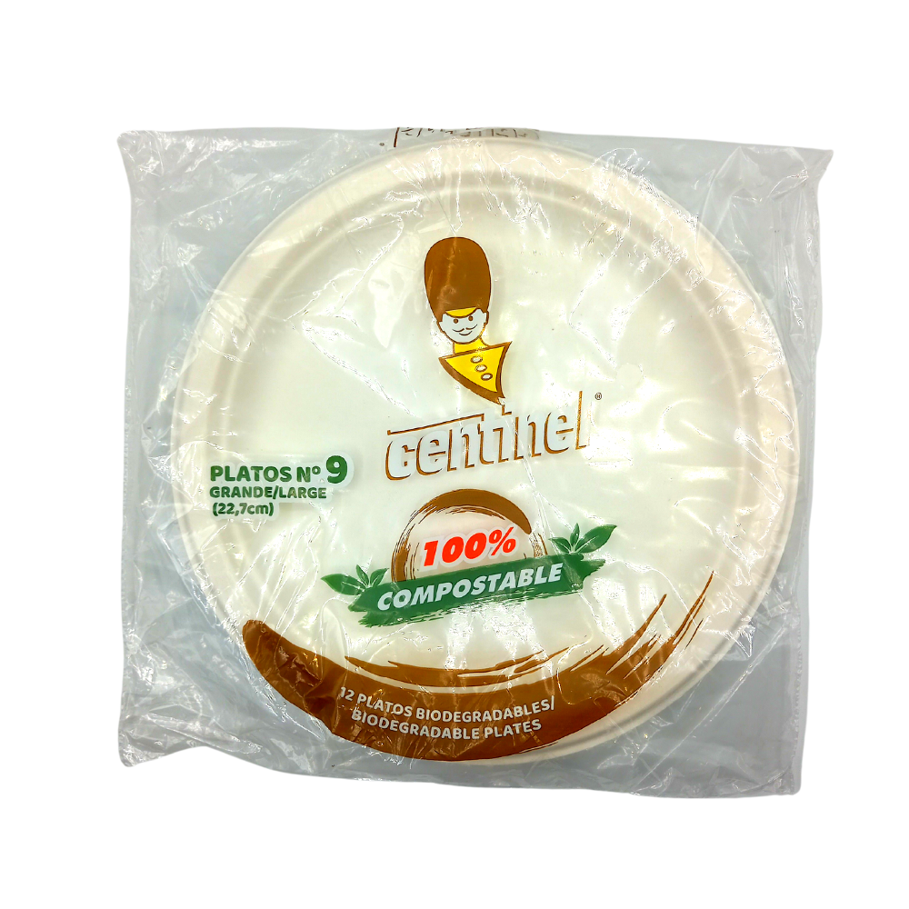 PLATO COMPOSTABLE CENTINEL #9 12 UNI