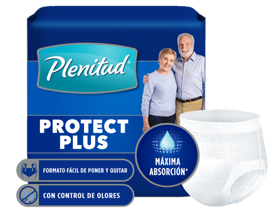 PAÑALES ADULTO PLENITUD 8 UNIDADES P/M QUADRIL 86-117 CM
