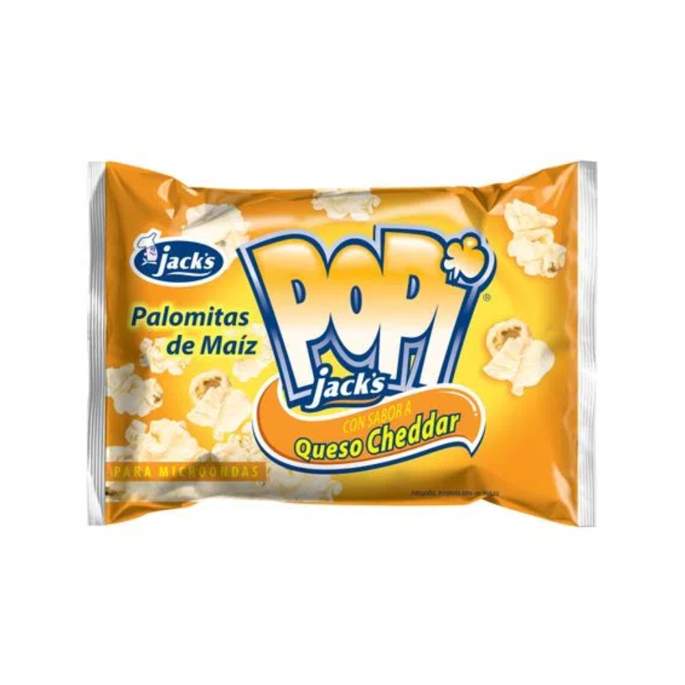 PALOMITAS DE MAIZ QUESO CHEDDAR JACKS 99 GR