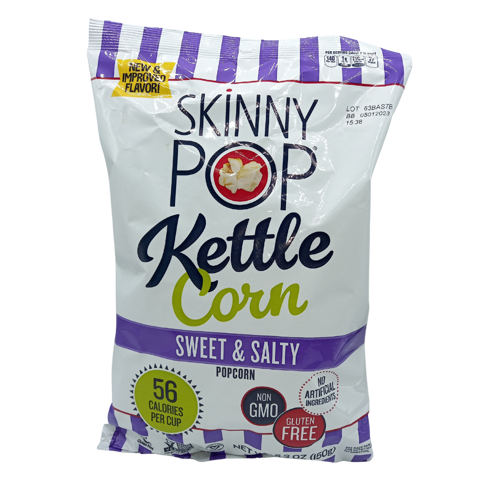 POPCORN SKINNY POP SWEET & SALTY KETTLE 5.3 OZ
