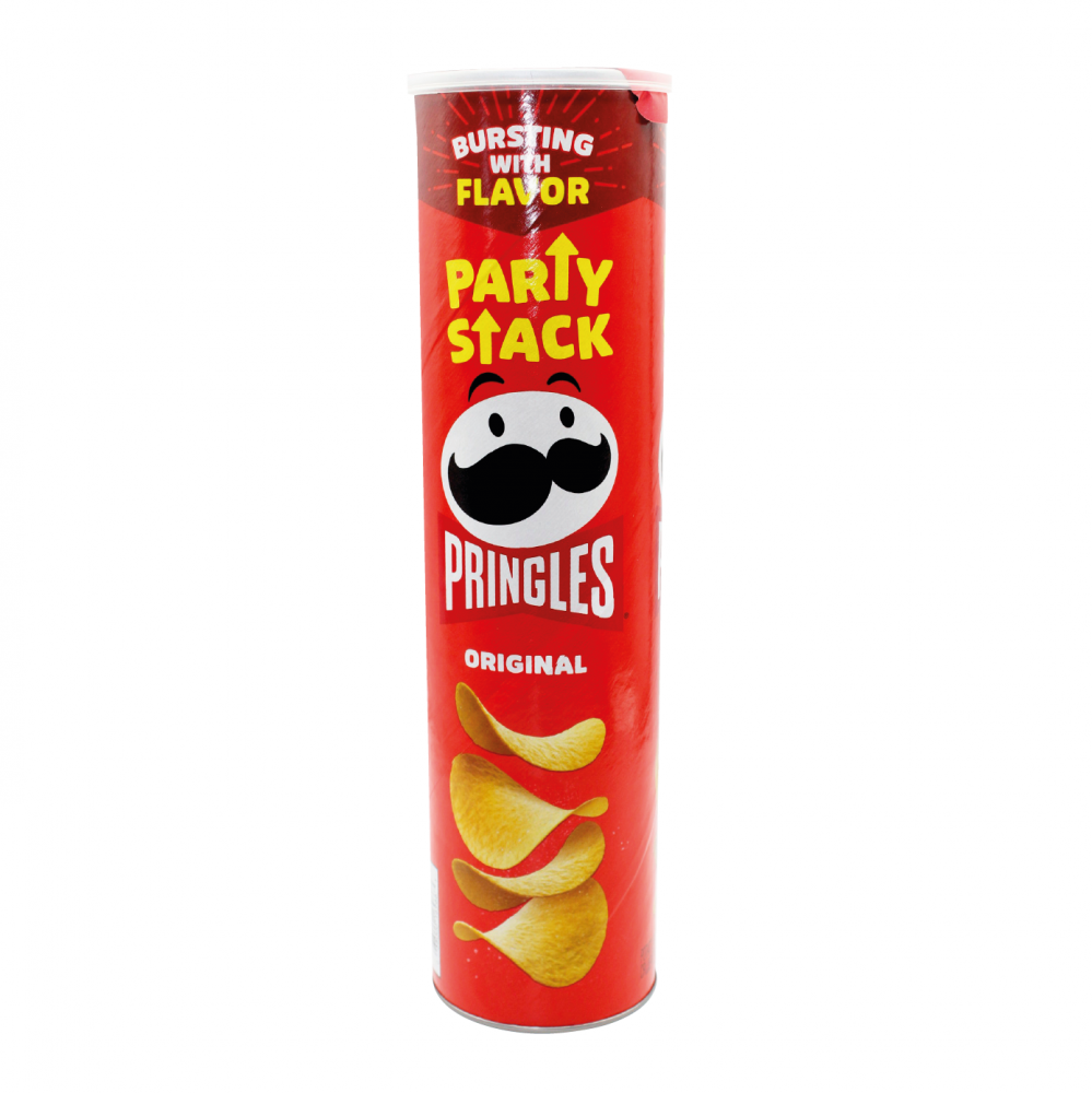 PAPITAS PRINGLES ORIGINAL CRISPS PARTY STACK 203 GR