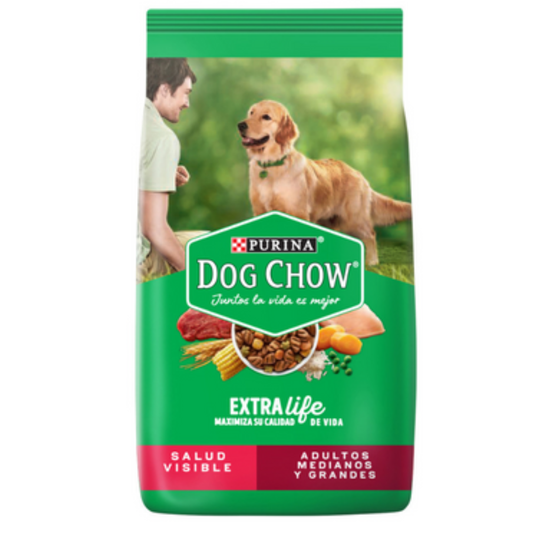 PURINA DOG CHOW PERROS MEDIANOS Y GRANDES 25KG