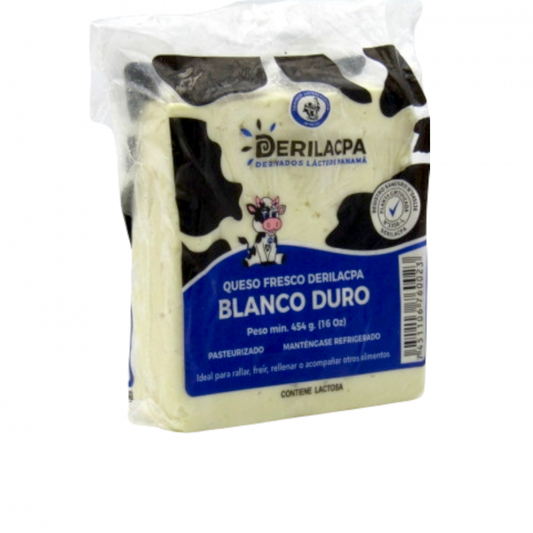 QUESO BLANCO DURO DERILACPA 454 GR