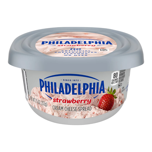 QUESO CREMA PHILADELPHIA STRAWBERRY 8 OZ