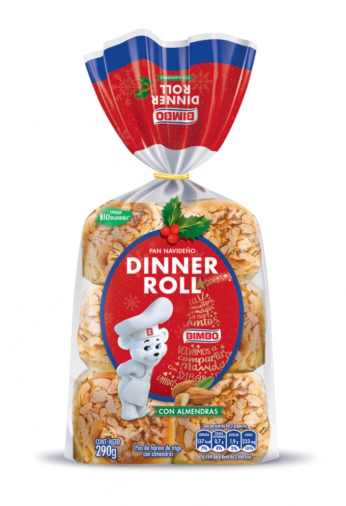 DINNER ROLL 6PZ 290G