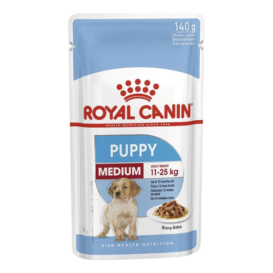 COMIDA PARA CACHORROS RAZA MEDIANA ROYAL CANIN 140 G