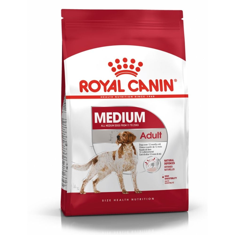 COMIDA PARA PERRO MEDIUM ADULT ROYAL CANIN 4 KG