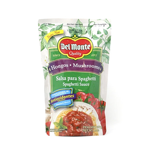 SALSA DEL MONTE SPAGUETTI HONGOS 14 OZ