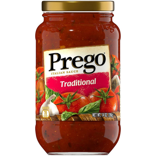 SALSA PREGO TRADICIONAL 14 OZ