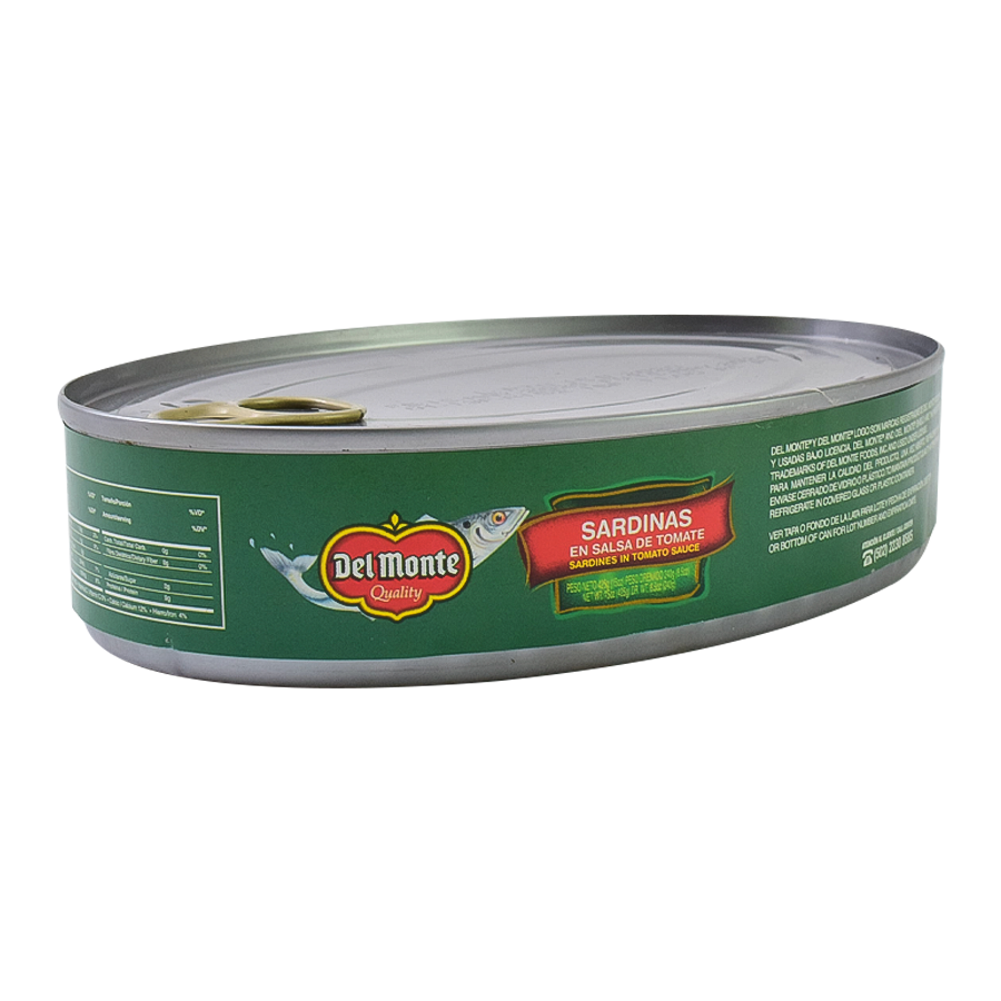 SARDINAS EN SALSA DE TOMATE DEL MONTE 15 OZ