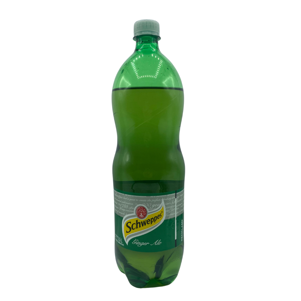 SODA SCHWEPPES GINGER ALE 1.5 LT