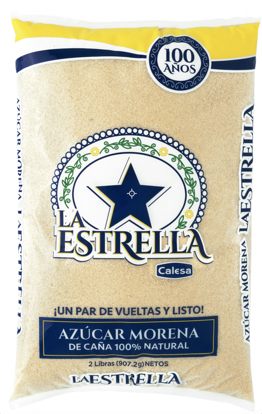 AZUCAR MORENA LA ESTRELLA 2 LBS