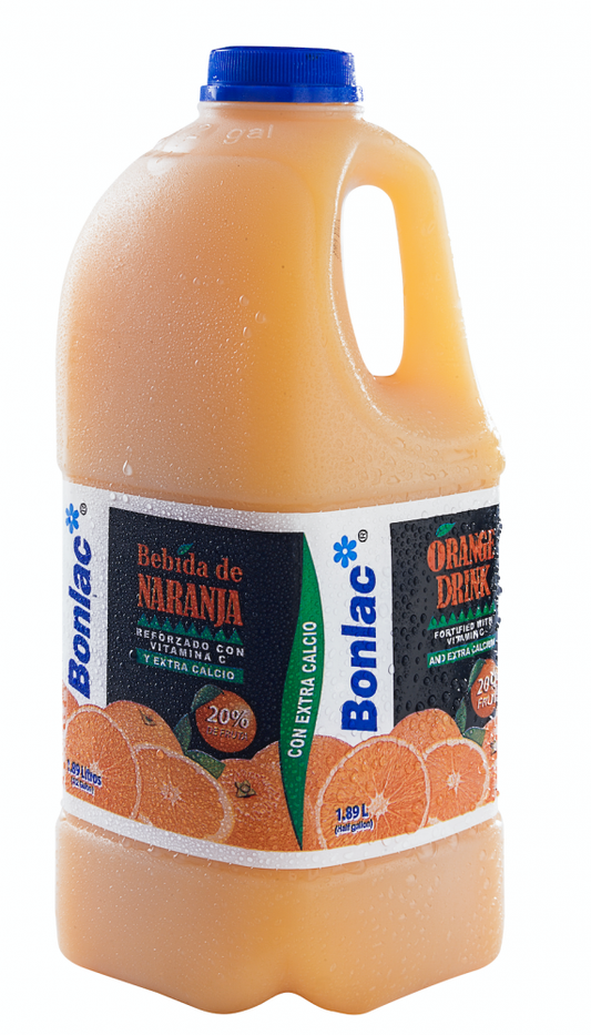 BEBIDA BONLAC DE NARANJA 1/2 GALON