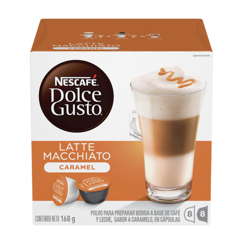CAFE NESCAFE DOLCE GUSTO LATTE MACHIATO 16 CAPSULAS