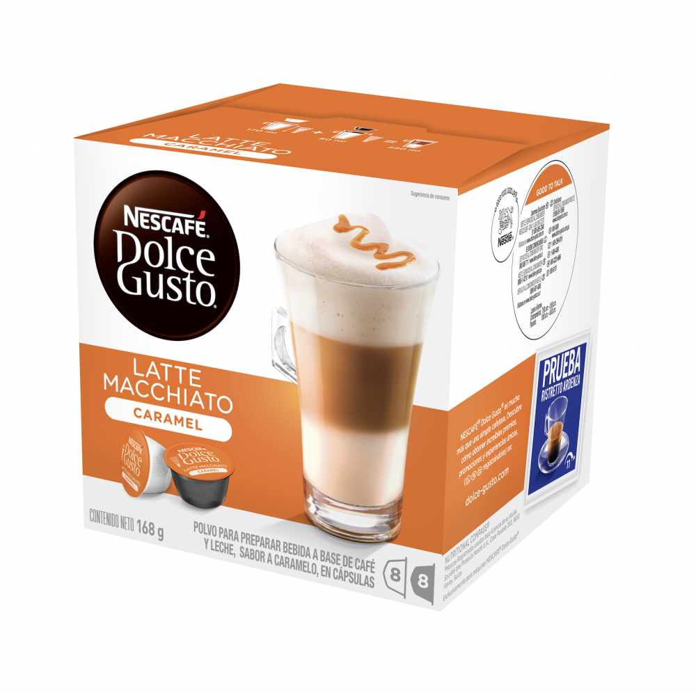 CAFE NESCAFE DOLCE GUSTO LATTE MACHIATO 16 CAPSULAS