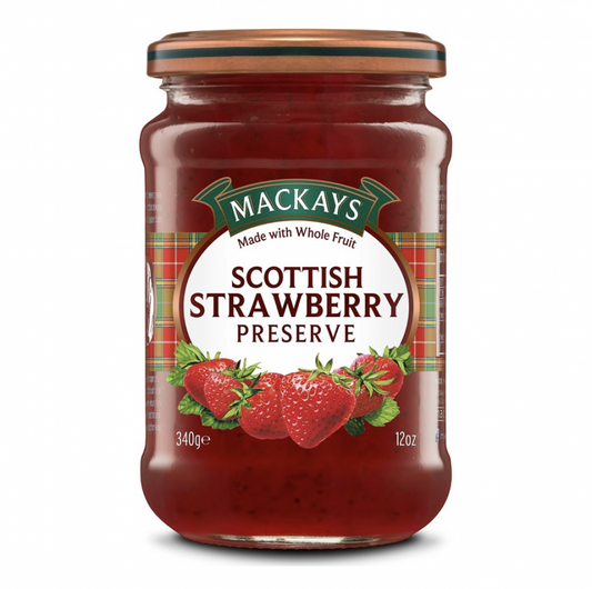 MERMELADA STRAWBERRY MACKAYS DE ESCOCIA 340 GRS