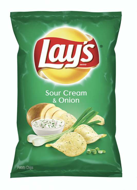 PAPAS LAYS SOUR CREAM & ONION SMALL