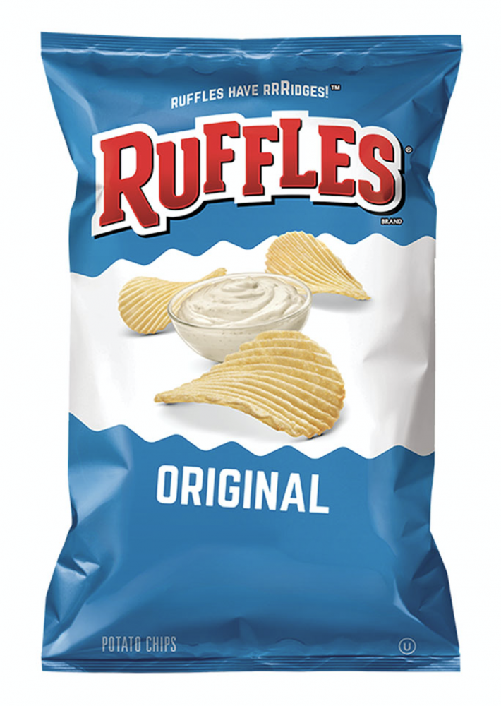 NACHOS RUFFLES REGULAR SMALL