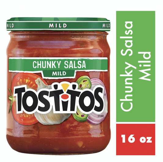 SALSA TOSTITOS MILD RED SALSA X LARGE
