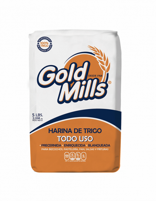 HARINA SEMIDURA GOLD MILLS 5 LB