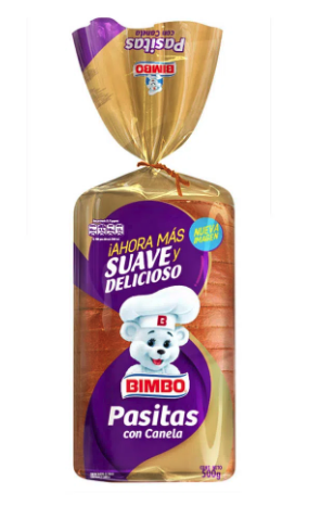 PAN BIMBO PASAS 500 G
