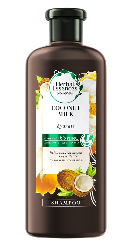 SHAMPOO HERBAL ESSENCES HYDRATE COCONUT MILK 400ML