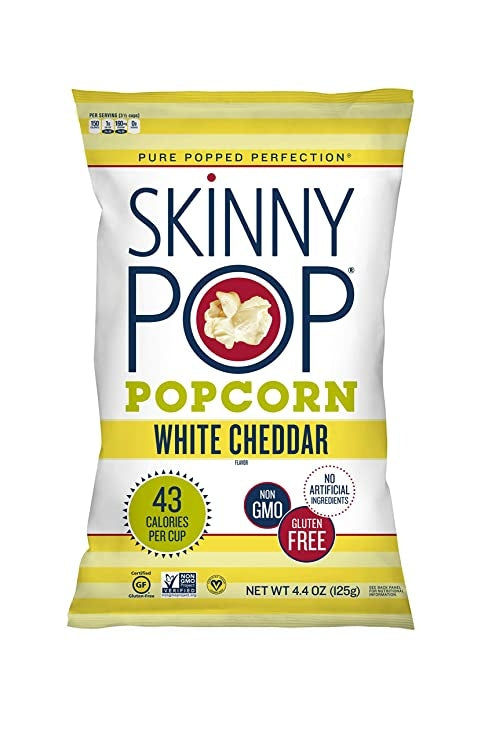 POPCORN SKINNY POP CHEDDAR 4.4 OZ