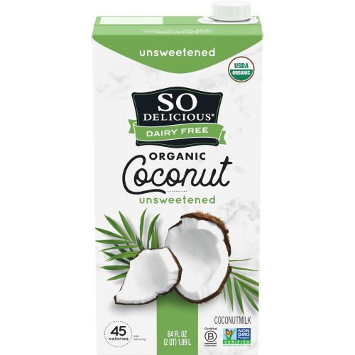 LECHE ORGÁNICA SO DELICIOUS COCONUT UNSWEETENED 946 ML