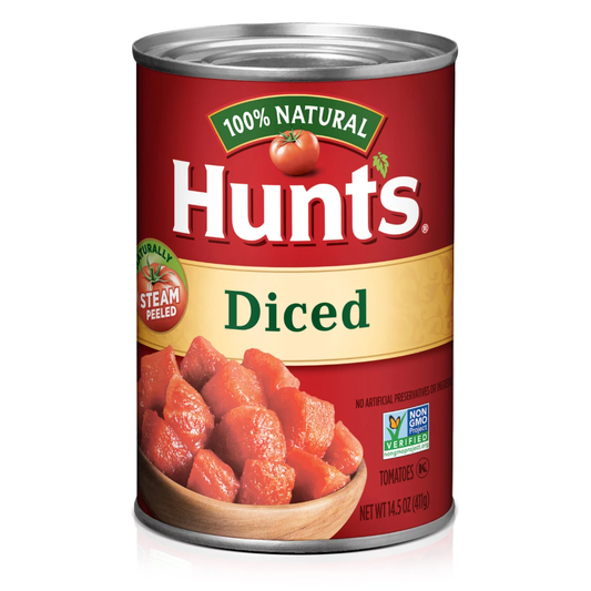 DICED TOMATO HUNTS 411 GR