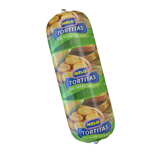 TORTITA DE MAIZ MELO NUEVO 1 LB