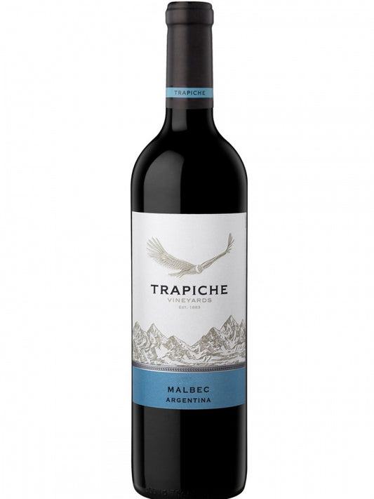 VINO TINTO TRAPICHE MALBEC 750 ML
