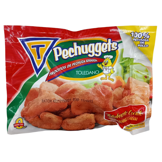 PECHUGGETS APANADOS TOLEDANO  454 GR