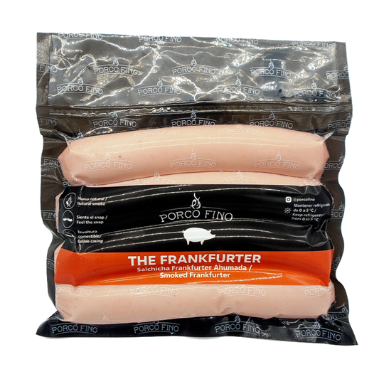 SALCHICHA FRANKFURTER AHUMADA JUMBO PORCO FINO 430 GR - 4 UND