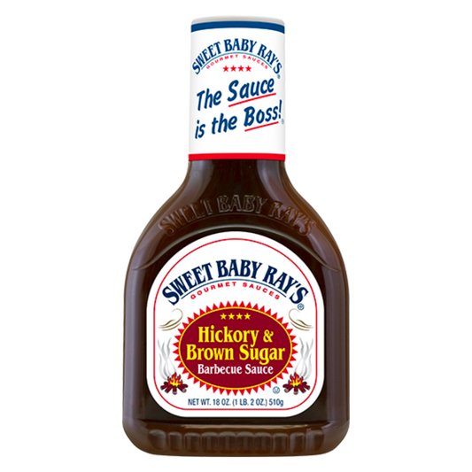 SALSA BBQ SWEET BABY RAY SHICKORY & BROWN SUGAR  18 OZ