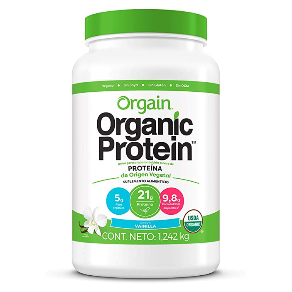 PROTEÍNA ORGAIN EN POLVO VAINILLA 1.02 LB