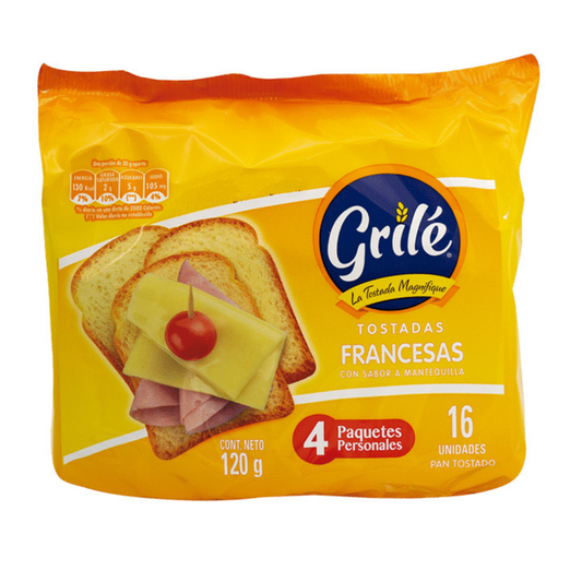 MINI TOSTADAS FRANCESAS GRILE BIMBO 120 GR